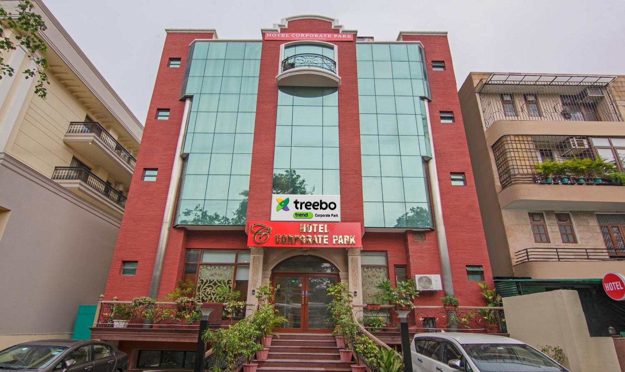 Treebo Corporate Park Hotel New Delhi Buitenkant foto